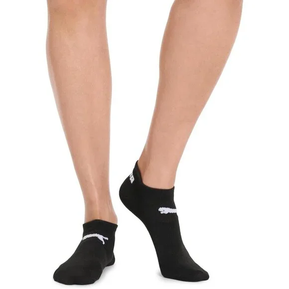 🆕Women Black Six-Pack Ankle-High Runner Half Terry Socks - Picture 2 of 6